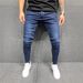 Men's Clothing Classic Black Stretch Skinny Jeans_mkmklike.com