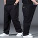 Men's Stretch Straight Leg Jeans Oversized Style For Summer And Autumn_mkmklike.com