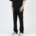 Nordmann Basic Black Flared Jeans For Men High Street Brand Cool Casual Long Slim Fit Versatile Straight Loose Pants_mkmklike.com