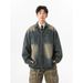 Denim Loose Plus Size 2025 Spring And Autumn American Workwear Shirt Casual Jacket Men_mkmklike.com