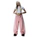 2025 Style New Fashionable Loose Side Zipper Wide Leg Men's And Women's Jeans_mkmklike.com