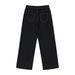 Men's Black Striped Pleated Wide-Leg Jeans – 14oz Raw Denim, A-Line Relaxed Fit (Straight Cut, Washed Cotton, S-XL, Japanese Retro Style)_mkmklike.com