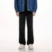 Nordmann Black Jeans Men Korean Style Trendy Long Mid-Waist Solid Color Casual High-End Loose Straight Pants_mkmklike.com