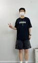 2025 American High Street Denim Shorts Men's Retro Loose Casual Versatile Straight Tube Thin Embroidered Five-point Pants_mkmklike.com