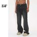 EF JEANS | 2023 New Product, Casual Denim Trousers Men's Back Waist Elastic Band Korean Version Simple And Loose Tailoring_mkmklike.com