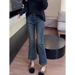 Women's High Waist Straight Leg Jeans Stretchy Denim Pants Flared Bootcut Vintage Style Petite To Plus Size (S-5xl)_mkmklike.com
