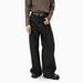 Men's Clothing Retro Vibe Casual H-Line Straight Leg Wide Loose Jeans Trendy Clothing_mkmklike.com