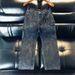 High-Street Straight Leg Washed Jeans For Men - Classic Black Denim Pants With Front Pocket Design (XL-3XL)_mkmklike.com