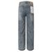 Men's Clothing Trendy European And American Style Men's Trendy New Anti Old Casual Straight Pants Flared Pants Jeans American Style_mkmklike.com