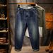 Large Size Men's Clothing High Street Trendy Brand Large Size Jeans Men's Loose Straight Jeans Men's Foreign Trade Cross-border One-piece Delivery_mkmklike.com
