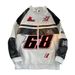 American Style Jacket For Men, Spring Autumn Streetwear, Pilot Motorcycle Jacket, Hip Hop Trendy Brand, Loose Fit, Plus_mkmklike.com
