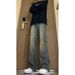 Pendant Straight Yellow Mud American Vibe Pants Retro Blue Jeans Men's Spring Tall Micro-flared Pants_mkmklike.com