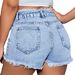 In Stock-15333 Cross-border Foreign Trade Women's Clothing European And American High-waisted Straight Slim-fit_mkmklike.com
