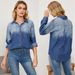 Women's Clothing New Fashion Casual Lapel Single Breasted Denim Jacket_mkmklike.com