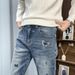 Unisex Relaxed-Fit Straight-Leg Jeans – Japanese-Inspired Minimalist Denim For Casual & Streetwear Outfits_mkmklike.com