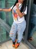 K New European And American Style Street Trendsetters, Internet Famous High Waisted Elastic Jeans And Women's Pants_mkmklike.com