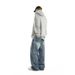 American Retro Spring And Summer New Micro-pull Jeans Men's Old Silhouette Thin Straight High Waist Loose Casual Pants Tide_mkmklike.com