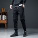Large Size Men's Clothing Trendy Elastic Black Jeans Men's Fattened Large Size Elastic Waist Jeans Men's Cross-border Delivery_mkmklike.com