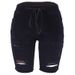 22 European American Cross-border Early Spring New Style, Elegant And Suitable For Commuting, Blue Washed Mid-waist Dark_mkmklike.com