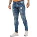 Men's Clothing Men's Slim Fit Stretch Ripped Jeans Biker Trousers Style Summer For Formal & Casual For Men_mkmklike.com