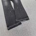 "Distressed Flare Jeans With Paint Splatter & Ripped Details - High Waisted Vintage Denim Pants With Raw Hem For Grunge Street Style"_mkmklike.com