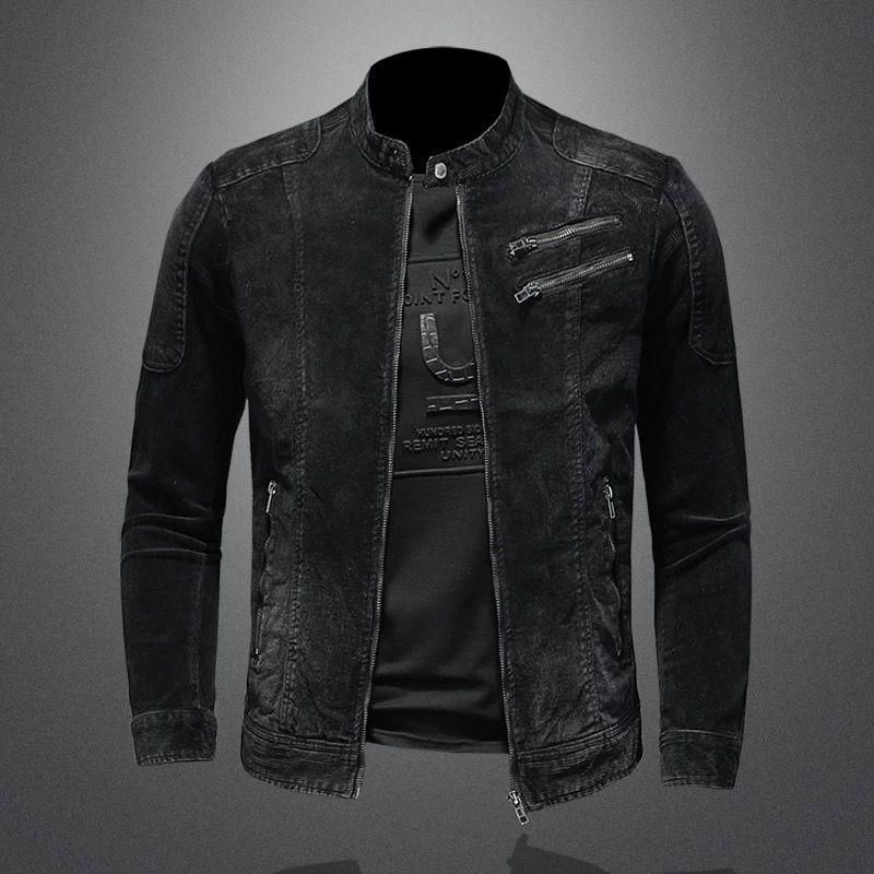 Venom Jacket For Men, Spring Trendy New Stand-up Collar European And American Motorcycle Jacket, Vintage Stylish_mkmklike.com