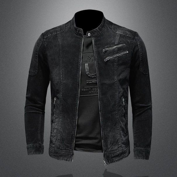 Venom Jacket For Men, Spring Trendy New Stand-up Collar European And American Motorcycle Jacket, Vintage Stylish_mkmklike.com