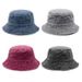 Hot Sale 2024 New Vintage Denim Fisherman HatBucket Hats Outdoor Men Women Washed Cotton Panama Fashion Hip Hop Sunscreen Hat_mkmklike.com
