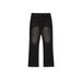 RDT Men's Clothing| American Style Tassel 507 Fit Vintage Cement Gray Pants Cleanfit Jeans_mkmklike.com