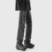 Men's Vintage Washed Denim Jeans – Distressed Straight-Leg Wide Fit With Embroidered Lettering_mkmklike.com