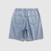 Men's Light Colored Denim Shorts Summer Thin Retro Style Plus Size Casual Loose Five Point Pants_mkmklike.com