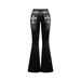 Popular European And American Cross-border Foreign Trade Women's Clothing: Dark-washed Pocket Embroidered Rhinestone_mkmklike.com