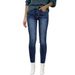 Women's Clothing Front Button Pocket Simple Plus Velvet Skinny Pants_mkmklike.com