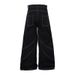 2026 Eco-friendly Fabric Niche Black Embroidery Washed Jeans Men's Trendy Brand Loose Street Teenager Straight And Micro-pull Pants_mkmklike.com