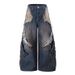 New Heavy Duty Men's Workwear Jeans Deconstructed Frayed Edge Patchwork Distressed High Street Wasteland Style For Men And Women_mkmklike.com