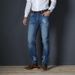 Spring And Autumn High Elastic Business Jeans Men's Loose Straight Box Fattened Plus Size High Waist Jeans Men's Slim Fit_mkmklike.com