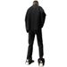 Nordmann Black Jeans Men's Autumn And Winter Style Loose Straight Buttoned Split High Street Trend American Retro Casual Pants_mkmklike.com
