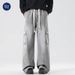 Nordmann Muqiu Clothing | Cleanfit Workwear Jeans Men's Loose American High Street Straight Wide Leg Patchwork Long Pants_mkmklike.com