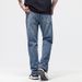 Men's Clothing Street Fashion Loose Straight Trousers Casual Design Wide Leg Pants_mkmklike.com