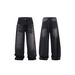 Men's Distressed Cat Whisker Embroidered Wide Leg Jeans Vintage Washed Cotton Blend Relaxed Fit Casual Streetwear Fashion Pants_mkmklike.com