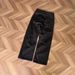 Men's Vintage Black Bootcut Jeans – High Waist Straight Leg Denim Pants With Distressed Wash, Clean Fit Style For Fall & Winter_mkmklike.com