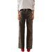 Women's Clothing Fashion Leopard Print Denim Straight Leg Pants For Women European And American Style_mkmklike.com