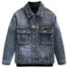 Men's Clothing Vibe High Grade Cat Claw Fashion Niche High End Denim Jacket Men's Handsome High Street Retro Jacket Trend_mkmklike.com