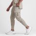 Men's clothing fitness pants Men's casual loose thin woven overalls closed leg pants_mkmklike.com