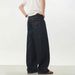 Men's Retro Style Denim Jeans Spring Contrasting Colors Visible Stitching Straight Leg Loose Fit Casual_mkmklike.com