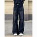 Trendy, Artistic, Stylish, Simple, And Versatile New Gradient Denim Jeans With A Harajuku Vibe._mkmklike.com