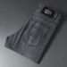 Men's Clothing New Light Luxury Style European Station Cement Black And Gray Denim Trousers Stretch Tencel Lyocell Jeans Men's Trendy Brand_mkmklike.com