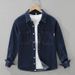 Retro Denim Long Sleeved Shirt, New Fashionable And Versatile, Artistic And Casual Loose Top, Men's Clothing_mkmklike.com