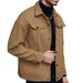 26 European American Cross-Border Autumn And Winter Turn-Down Collar Woolen New Men's Casual Sports Business_mkmklike.com