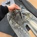 Men's Clothing American Hip Hop Graffiti Jeans High Street Style Wide Leg Straight Leg Bootcut Pants Cool And Stylish New Spring_mkmklike.com